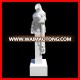 Famous designed marble antique stone roman man square pillar