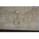 Large eagle statues wall carving stone