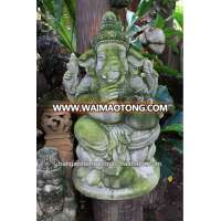 Ganesha Antique style ganesha stone statue for sale