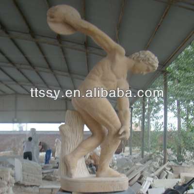 Outdoor stone carving big statue