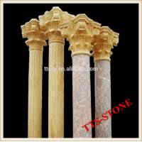 Decorative marble roman column