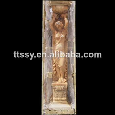 Marble decorative door pillar