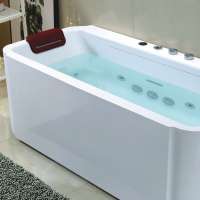 Proway massage PR-8105 whirlpool corner bathtub sizes with glass, bathtub with shower cabin